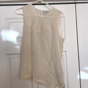 J.Crew dress tank top pale white